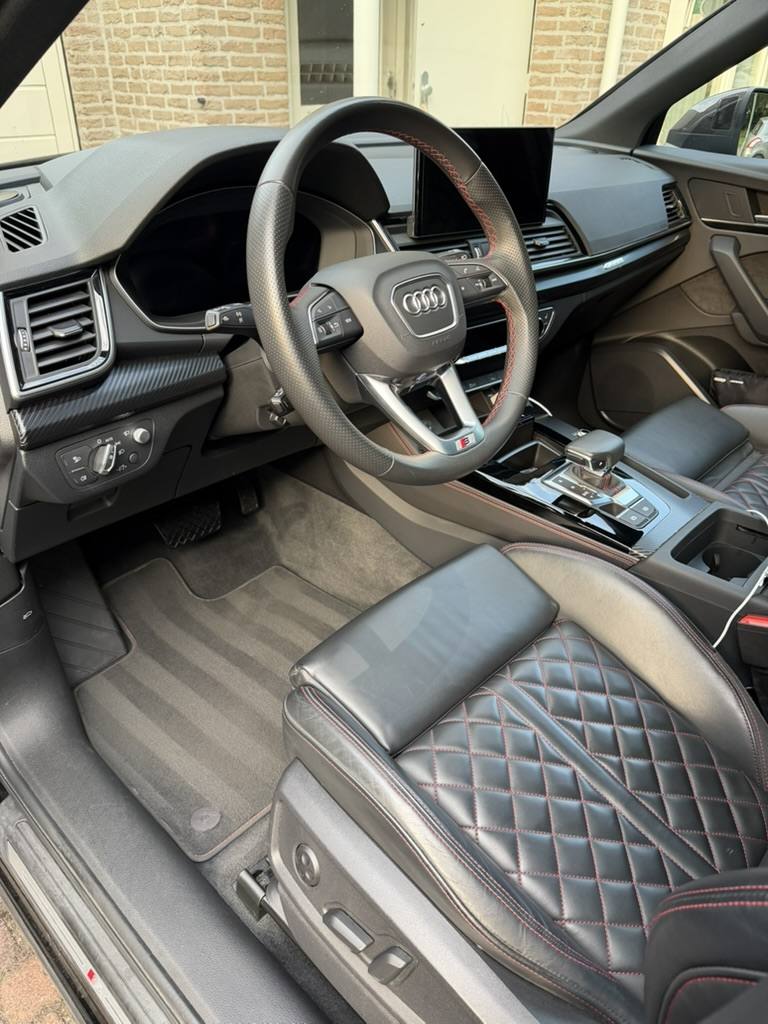 Gereinigd Audi interieur