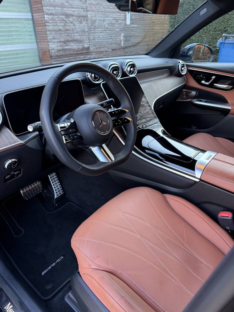 Gereinigd Mercedes interieur